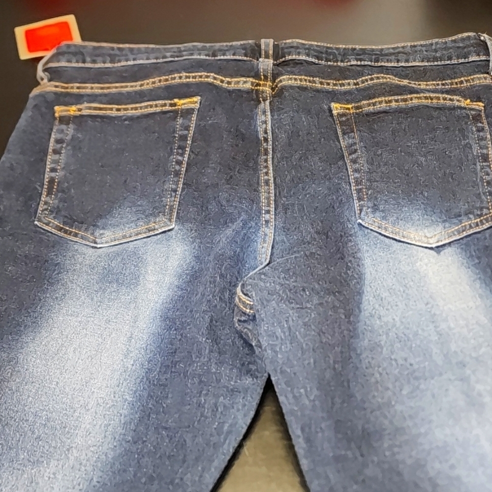 Mossimo Supply Co. Dark Blue Stretch Denim Sz 15 - Picture 5 of 7